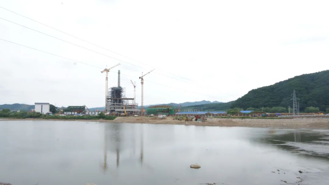 中能建清原40兆瓦生物質(zhì)熱電聯(lián)產(chǎn)項目施工
