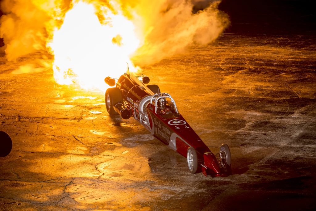 Larsen和佛羅里達理工大學賽車