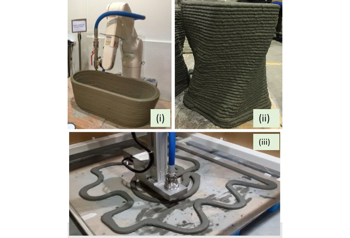 新加坡南洋理工大學的電裝機械臂 3D 打印地質(zhì)聚合物結(jié)構(gòu)